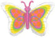 Radiant Butterfly 39″ Balloon