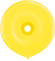 Yellow GEO Donut 16″ Latex Balloons (25 count)