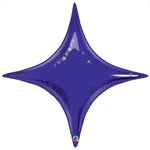 Quartz Purple Starpoint 20″ Foil Balloon by Qualatex from Instaballoons