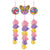 Rainbow Butterfly Unicorn Kitty Dangle Decorations by Amscan from Instaballoons