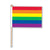 Rainbow Flag Fabric 4″ x 6″ by Beistle from Instaballoons