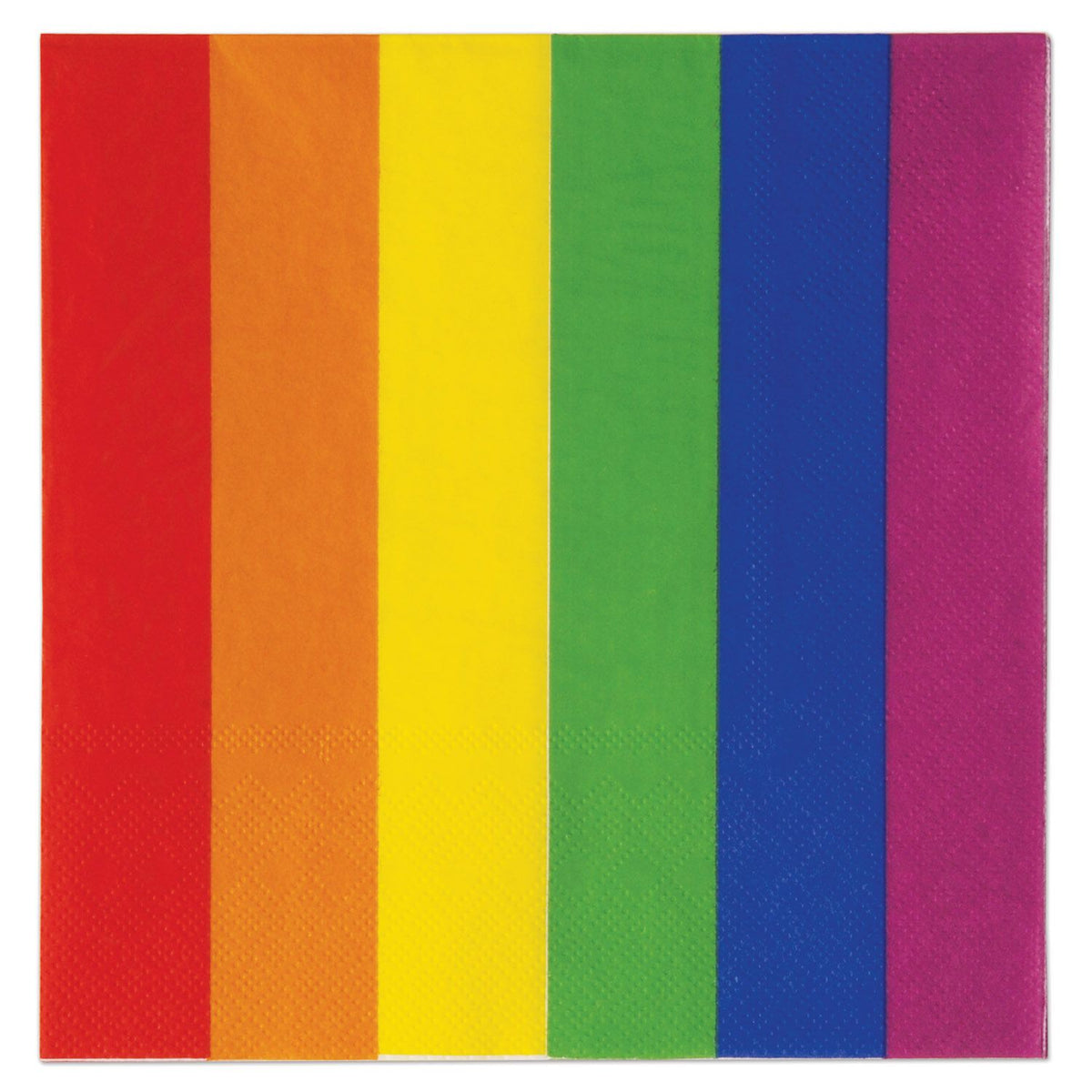Rainbow Napkins by Beistle from Instaballoons