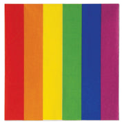Rainbow Napkins by Beistle from Instaballoons
