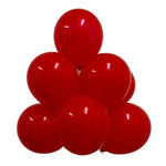 Red 5″ Latex Balloons by GloMex from Instaballoons