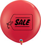 Red Sale 36″ Latex Balloons by Qualatex from Instaballoons