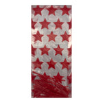 Red Stars Cello Bags 25ct - Amscan