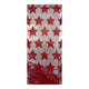 Red Stars Cello Bags 25ct - Amscan