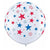 Red White Blue Stars 36″ Latex Balloons by Qualatex from Instaballoons