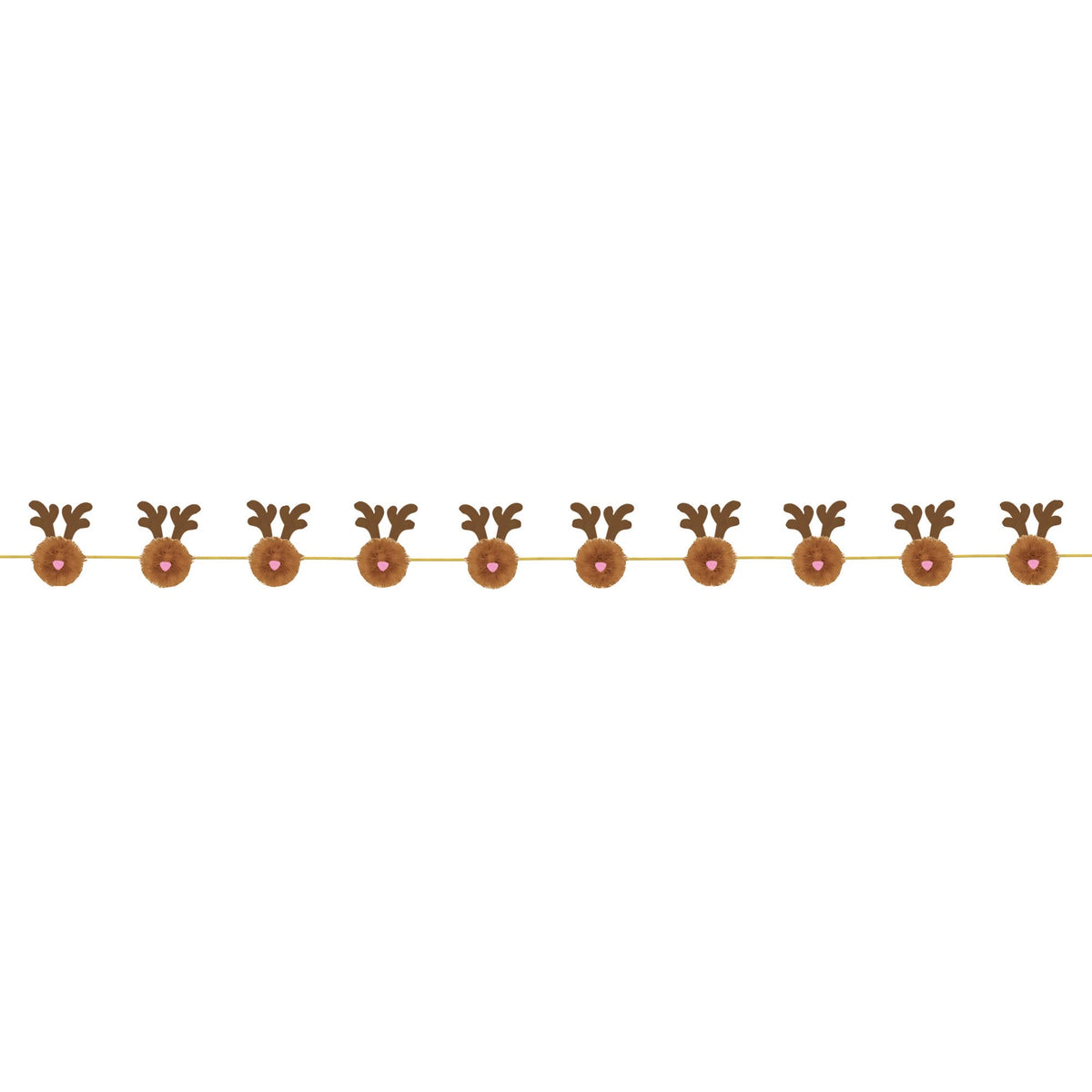 Reindeer Pompon Garland by Amscan from Instaballoons