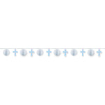 Religious Hnycmb Trimmer Blue by Amscan from Instaballoons