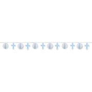 Religious Hnycmb Trimmer Blue by Amscan from Instaballoons
