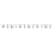 Religious Hnycmb Trimmer Pink by Amscan from Instaballoons
