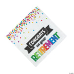 Retirement Luncheon Paper Napkins by Fun Express from Instaballoons