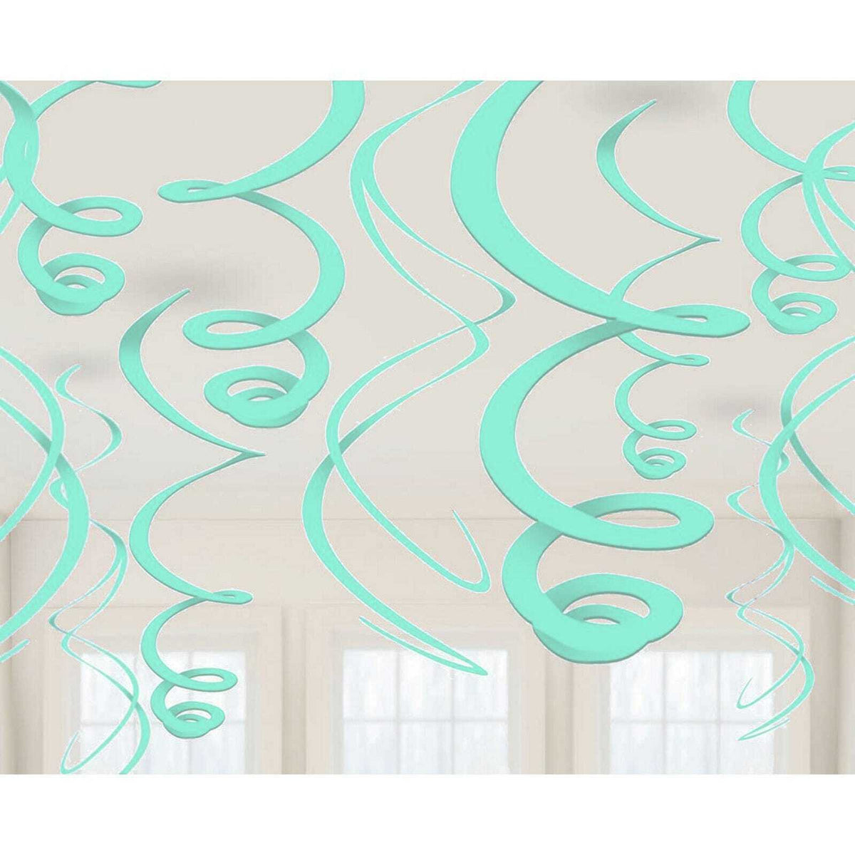 Robins Egg Swirl Deco by Amscan from Instaballoons