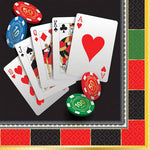 5" Beverage Napkins - Roll The Dice (16ct) - Amscan