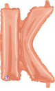 Rose Gold Letter K 14″ Balloon