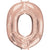 Rose Gold Letter O 34″ Foil Balloon by Anagram from Instaballoons