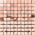 Shimmer Wall - Rose Gold Square - Portofino