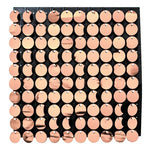 Shimmer Wall - Rose Gold Round - Portofino