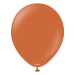 Rust Orange 12″ Latex Balloons by Kalisan from Instaballoons