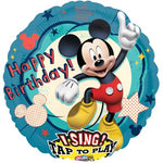 S-A-T Mickey Clubhouse Birthday 28″ Foil Balloon by Anagram from Instaballoons