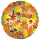 Satin Fall Leaves 18″ Balloon