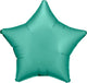 Satin Luxe™ Jade Green Star 19″ Balloon