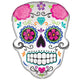 Satin Sugar Skull SuperShape 24″ Balloon