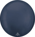 Satin True Navy Orbz 16″ Foil Balloon by Anagram from Instaballoons