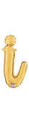 Script Letter I - Gold - Betallic