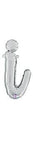 Script Letter I - Silver - Betallic