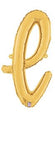 Script Letter L - Gold - Betallic