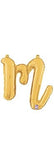 Script Letter M - Gold - Betallic