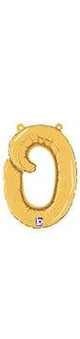 Script Letter O - Gold - Betallic