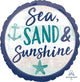 Sea Sand and Sunshine 18″ Balloon