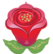 Sending Flowers Rose 30″ Foil Balloon by Anagram from Instaballoons