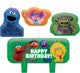 Sesame Street Birthday Candles (4ct) - Amscan