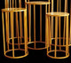 Set of 3 Round Dessert/Side Tables - Borosino