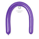 Shiny Purple 360 Latex Balloons (25 count)