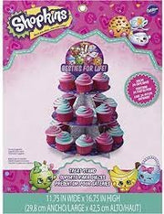 Shopkins Cupcake Treat Stand by Wilton from Instaballoons