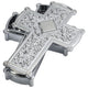 Silver Cross Cake Topper Kit (6 count)