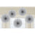 Silver Mini Fan Deco by Amscan from Instaballoons
