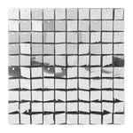 Shimmer Wall - Silver Square - Portofino
