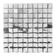 Shimmer Wall - Silver Square - Portofino