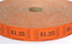 Single Raffle Tickets  - $1.25 (2000/roll)