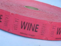 Single Raffle Tickets - Wine (2000/roll)