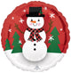 Smiley Snowman 18″ Balloon