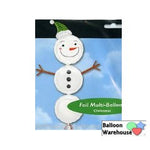 Snowman Multi-Shape  50″ Foil Balloon by Anagram from Instaballoons