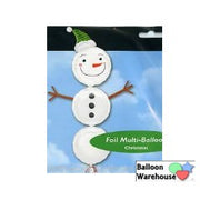Snowman Multi-Shape  50″ Foil Balloon by Anagram from Instaballoons