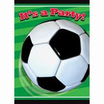 Soccer Invitations 8ct - Unique